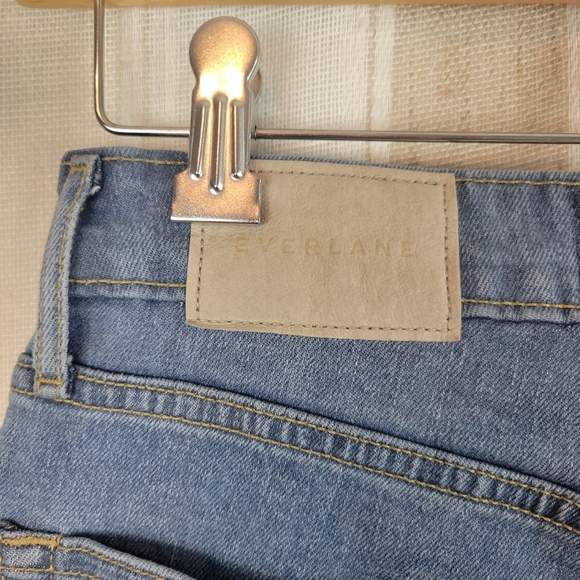 Everlane The Curvy Cheeky Jeans Organic Cotton Blue Size 27 Regular - Picture 9 of 12